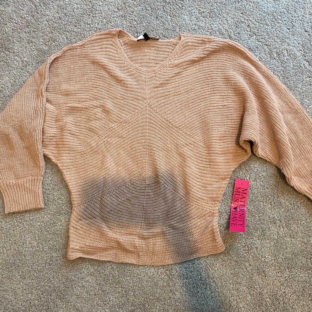 Maternity sweater